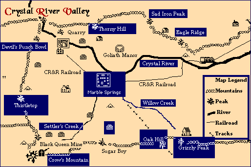 A Map of the Crystal River Valley